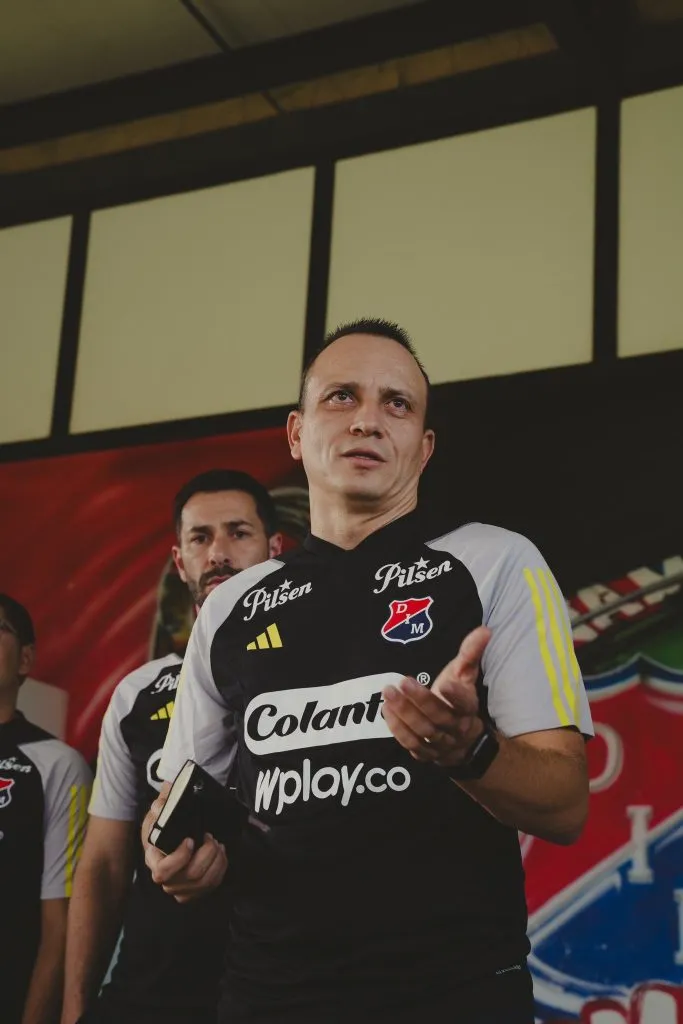 Restrepo hablando de Alianza como nuevo DT del DIM.