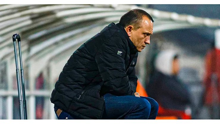Alejandro Restrepo cuando fue técnico de Alianza Lima.