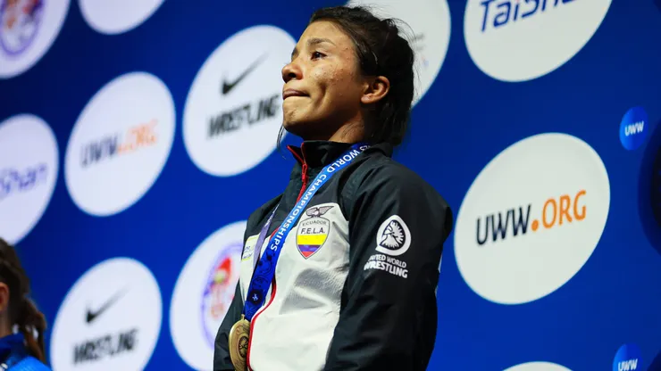 Lucía Yépez - Luchadora ecuatoriana 2024. Foto: IMAGO