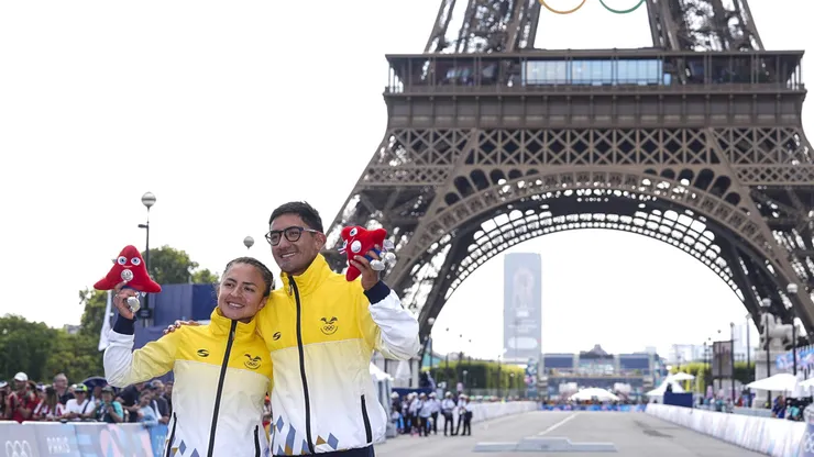 Glenda Morejón y Daniel Pintado - París 2024. Foto: IMAGO