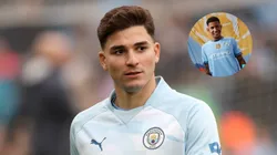 Julián Álvarez, de momento, tiene nuevo compañero en Manchester City.