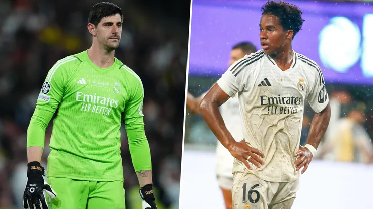 Thibaut Courtois dijo que Endrick debería estar más tranquilo tras el amistoso con el Barcelona.