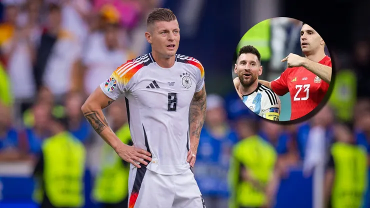 Nueva ronda de críticas de Kroos a Messi y Argentina.