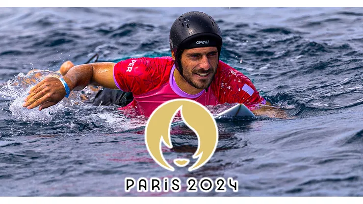 Alonso Correa va por el oro para Perú en Surf en los Juegos Olímpicos de París 2024.