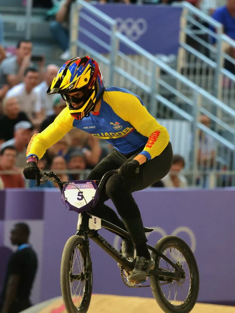 Alfredo Campo está en semifinales de París 2024. (Foto: @ECUADORolimpico)