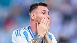 Leo Messi en la final de la Copa América 2024.