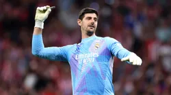 Thibaut Courtois podría ser sancionado entre 4 y 12 partidos por provocar a los hinchas del Atlético de Madrid.