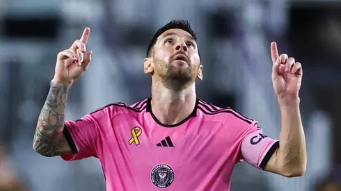 Leo Messi en Inter Miami vs. Charlotte FC.