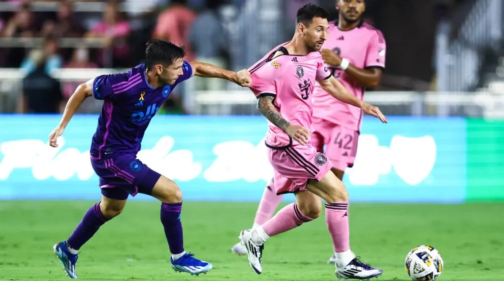 Messi en Inter Miami vs Charlotte FC. (Foto: Getty Images)