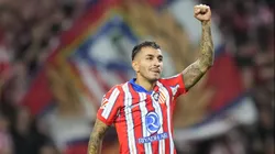 El argentino apareció sobre el final del partido y le rescató un punto al equipo de Simeone.