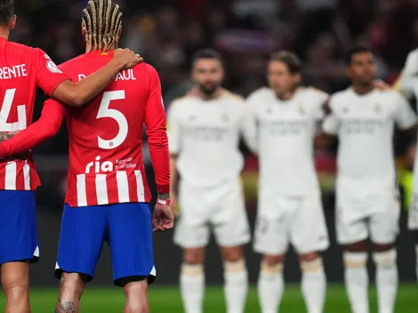 Atlético de Madrid recibe la visita del Real Madrid: alineaciones confirmadas