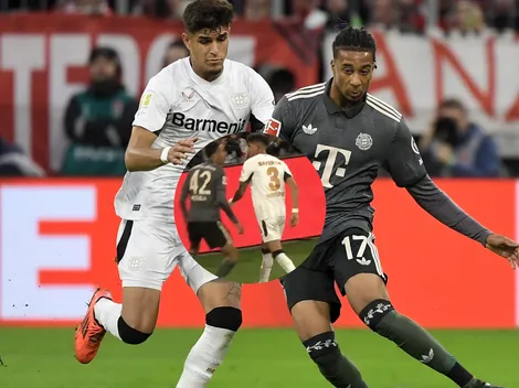 VIDEO | Musiala quiso enfrentar a Piero Hincapié y así terminó