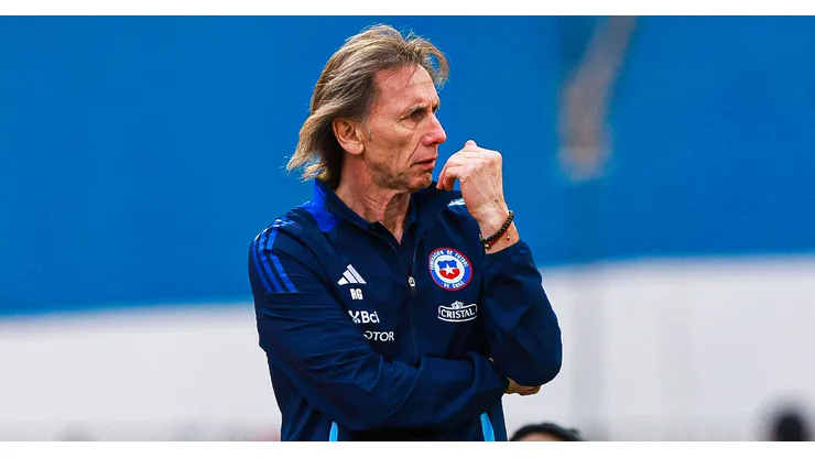 Ricardo Gareca, actual entrenador de Chile.