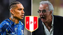 Paolo Guerrero y Jorge Fossati, delantero y técnico de la Selección Peruana.