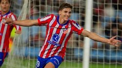 El delantero de la Selección Argentina ya suma dos goles con la camiseta del Atlético.