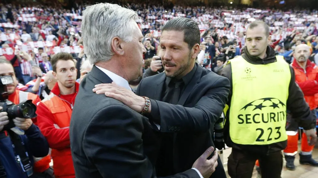El 4-0 del 2015, máximo punto para Simeone en su historial vs. Ancelotti: IMAGO
