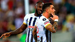 Cecilio Waterman y Adrián Arregui, jugadores de Alianza Lima.