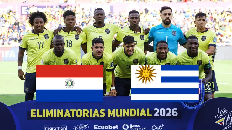 Los primeros 'bloqueados' de Ecuador para enfrentar a Paraguay y Uruguay