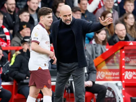 Julián Álvarez se defiende por su salida del Manchester City