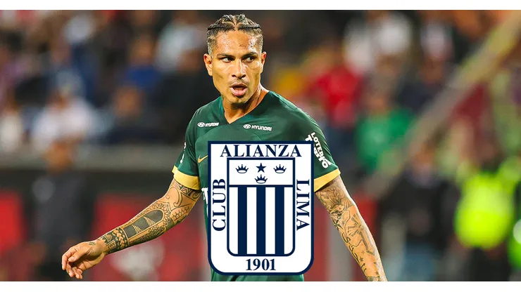 Foto oficial de Paolo Guerrero, jugador de Alianza Lima.