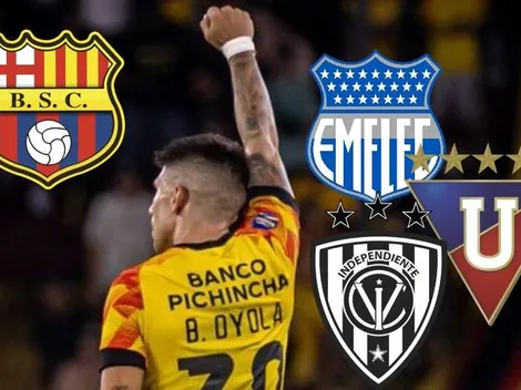 Barcelona SC no lo usa y Braian Oyola podría irse a otro grande de LigaPro