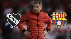 Holan dirigió a Independiente en Argentina