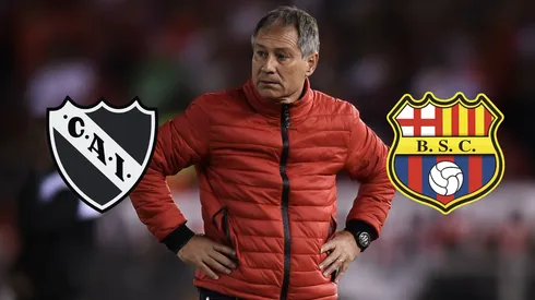 Holan dirigió a Independiente en Argentina