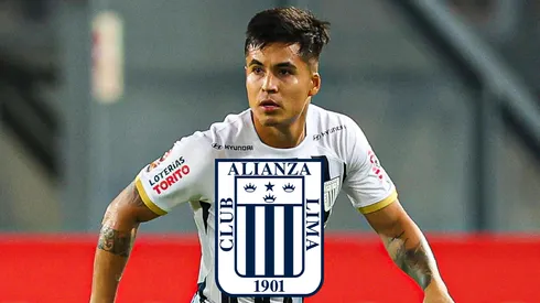 Foto oficial de Ricardo Lagos jugando para Alianza Lima.
