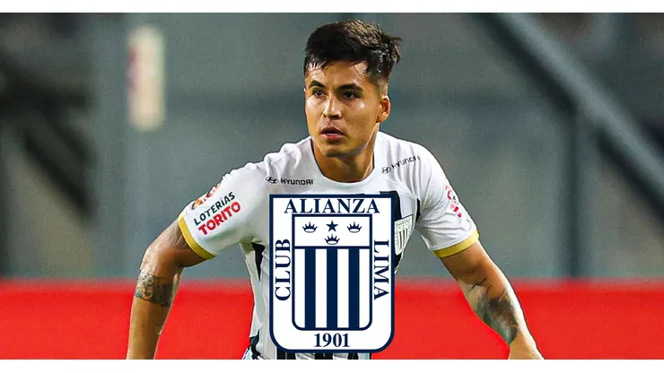 Foto oficial de Ricardo Lagos jugando para Alianza Lima.