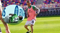 VIDEO | La terrible lesión de Damián Díaz en el fútbol argentino