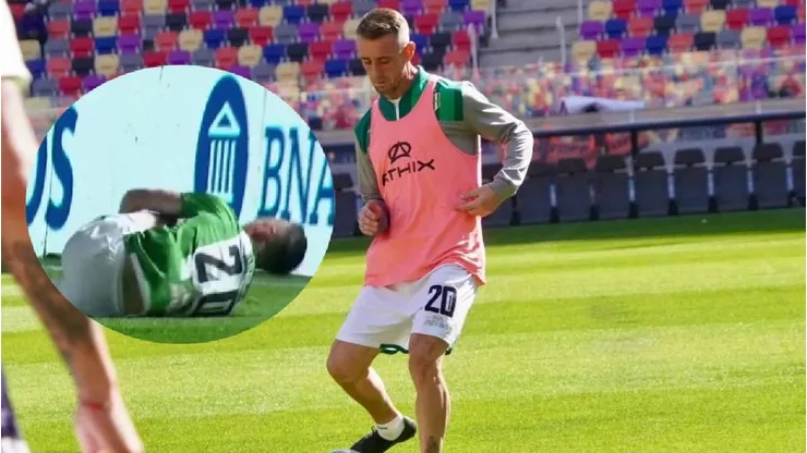 La imagen fue de terror y esta es la lesión que sufrió Damián Díaz