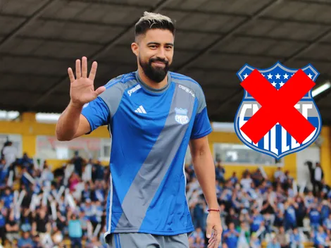 Cristhian Noboa no pudo debutar en Emelec y ahora fue visto haciendo esto