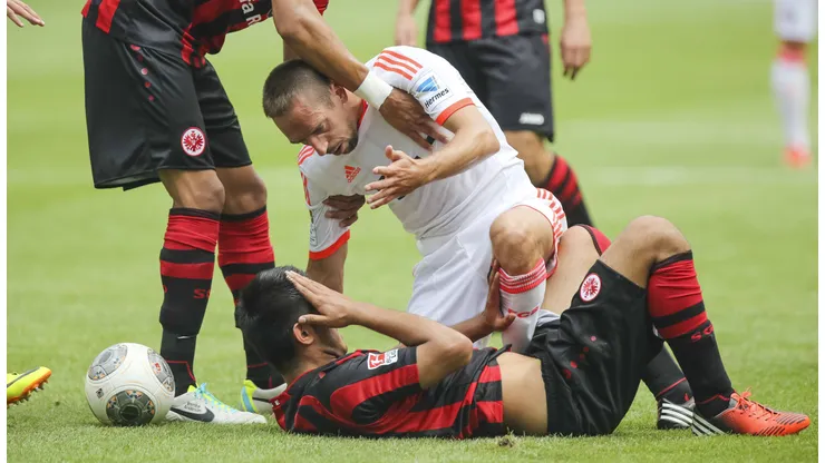 El día que Carlos Zambrano y Franck Ribéry casi se pelean