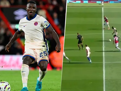 VIDEO | Moisés Caicedo mete un pase de crack para el gol del Chelsea