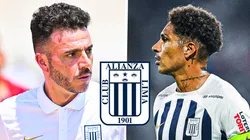 El técnico Mariano Soso y el jugador Paolo Guerrero, ambos de Alianza Lima.