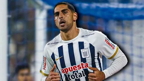 Pablo Sabbag jugando para Alianza Lima de Perú.