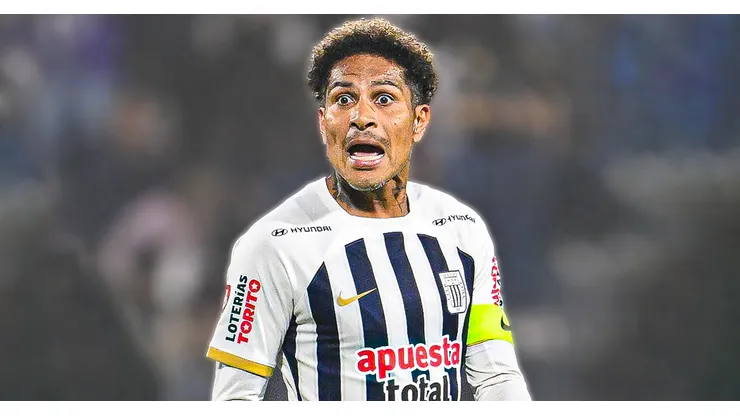 Paolo Guerrero jugando de manera oficial por Alianza Lima.