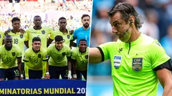 Los árbitros que pitarán a Ecuador