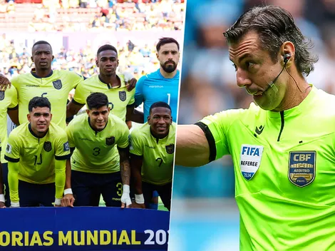 Estos son los árbitros para los partidos de Ecuador en las Eliminatorias
