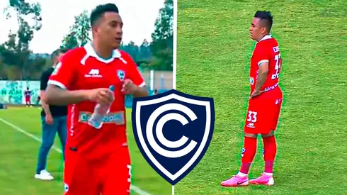 Christian Cueva jugó con Cienciano e ingresó ante UTC.