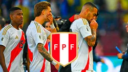 La Selección Peruana tras perder ante Ecuador por las Eliminatorias.