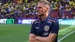 Beccacece con Ecuador en 2024.