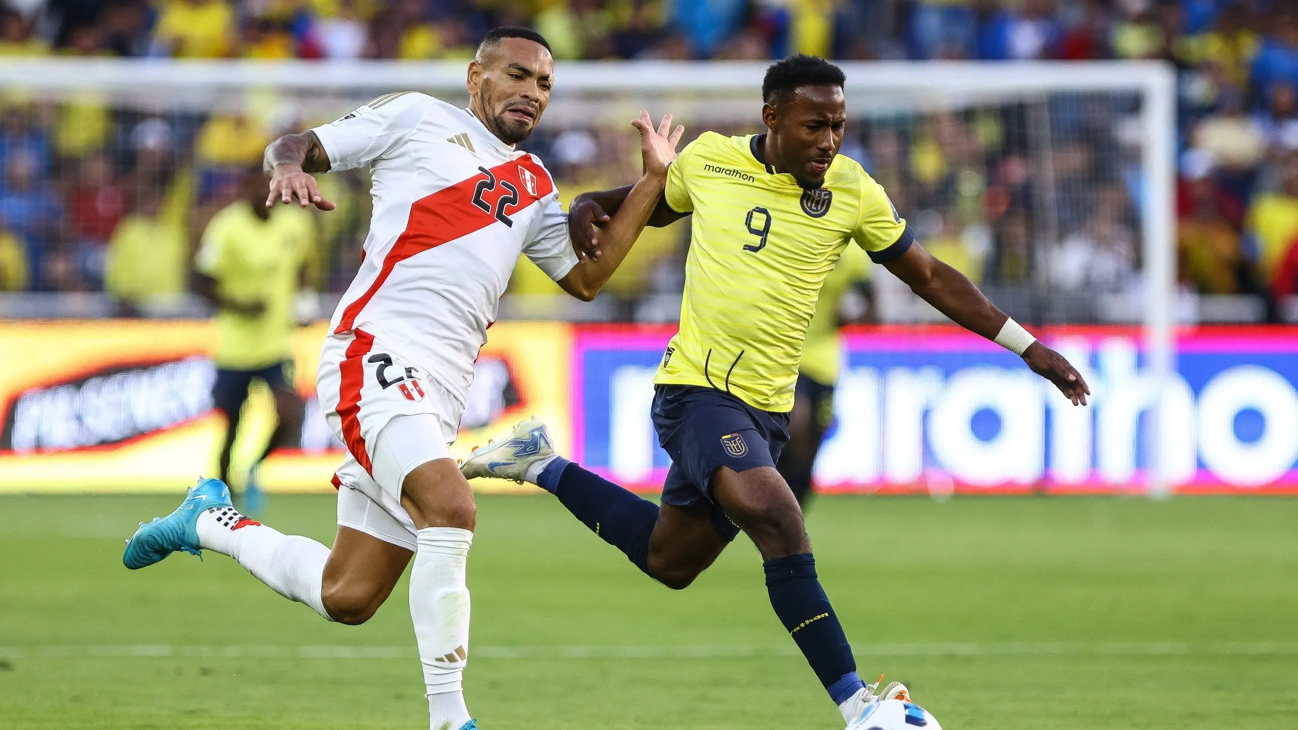 Ecuador venció a Perú en las Eliminatorias. (Foto: Imago)