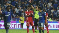Emelec se quejó de Álex Cajas