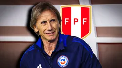 Ricardo Gareca dirigió antes a Perú y ahora está al mando de Chile.