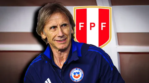 Ricardo Gareca dirigió antes a Perú y ahora está al mando de Chile.