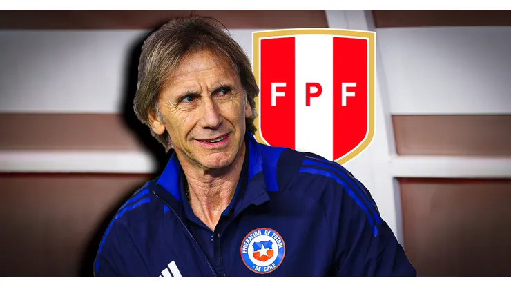Ricardo Gareca dirigió antes a Perú y ahora está al mando de Chile.