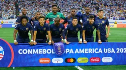 El once de Ecuador para enfrentar a Brasil