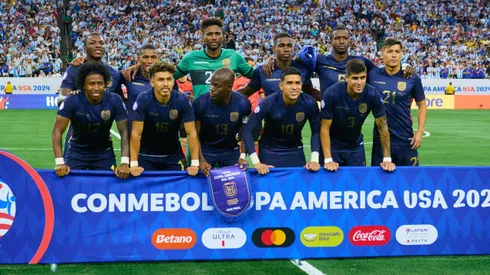 El once de Ecuador para enfrentar a Brasil