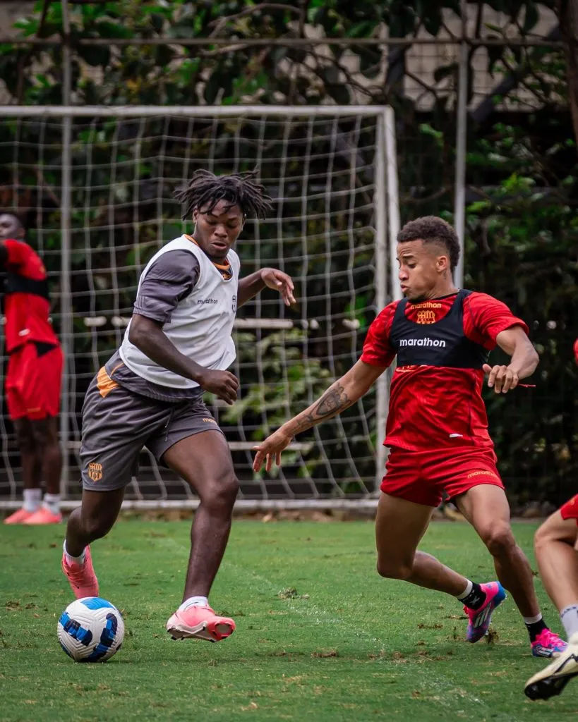 Byron Castillo fue fichado por Barcelona SC en esta temporada. (Foto: @Barcelona_SC)